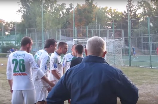 Новость - События - Полтавские футболисты устроили разборки с арбитром