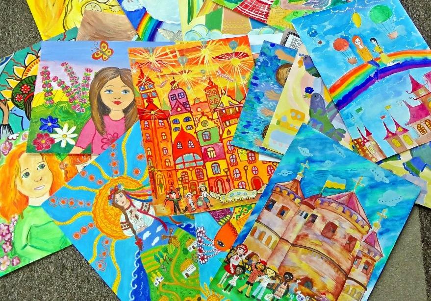 Новость - События - V-й юбилейный Всеукраинский Конкурс детского рисунка: "Украина - земля талантов"