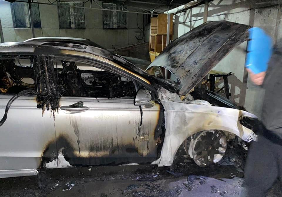 В Полтаве сожгли автомобиль председателя райсовета