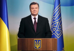 Президент пожелал украинцам мира, согласия, единства. Фото пресс-службы Президента.