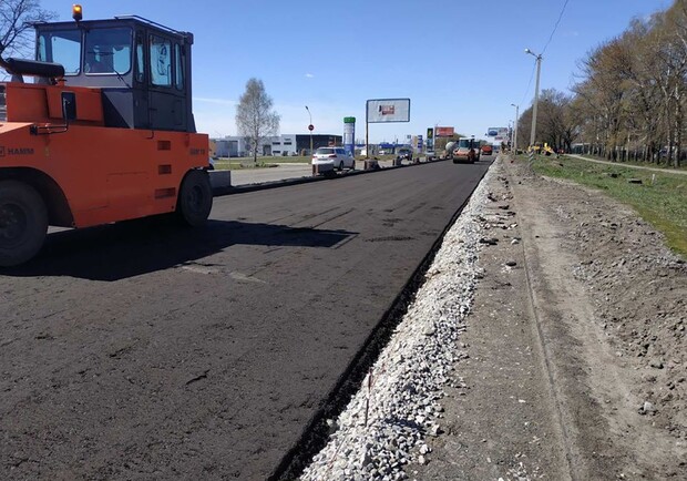 В этом году в Полтаве полностью отремонтируют отрезок дороги "Киев - Харьков"