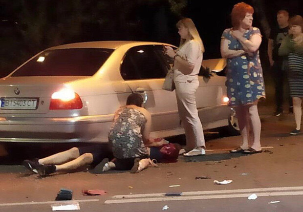Авария на Великотырновской. Водитель и пассажиры - в больнице