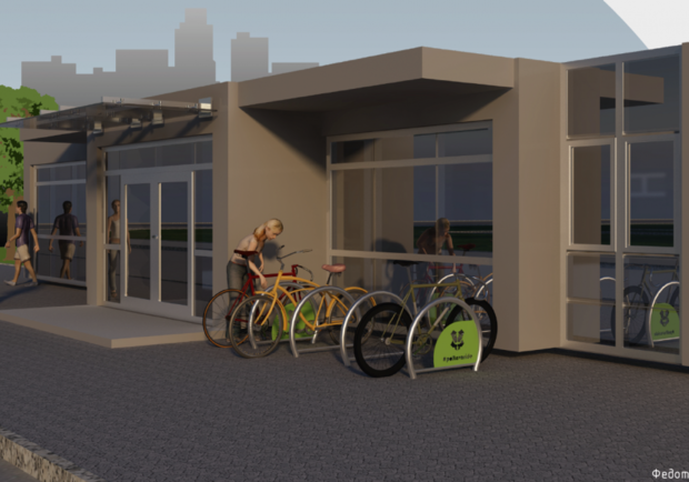 Возле библиотек и спортивных школ Полтавы установят велопарковки