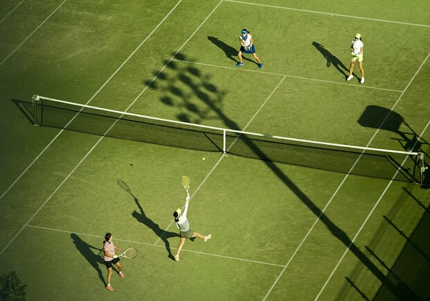 В парке Победы появятся теннисные корты. Фото: pixabay