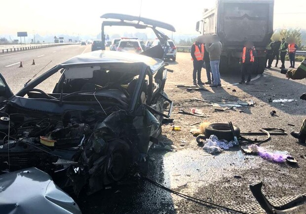 Смертельная авария произошла на дороге Киев - Харьков