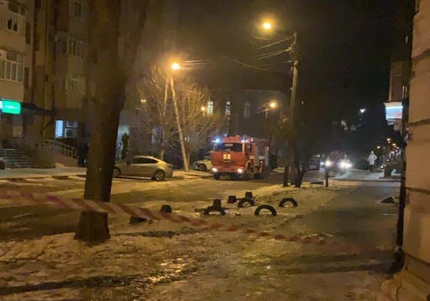 В центре Полтавы заминировали дом. Фото: https://www.facebook.com/pvp.poltava