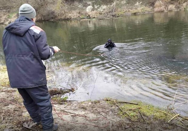 На Полтащине нашли тело пропавшего рыбака. Фото: ГУ ГСЧС Украины в Полтавской области