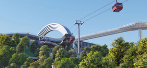 Транспорт или развлечение: киевлян просят решить, для кого строить канатную дорогу 