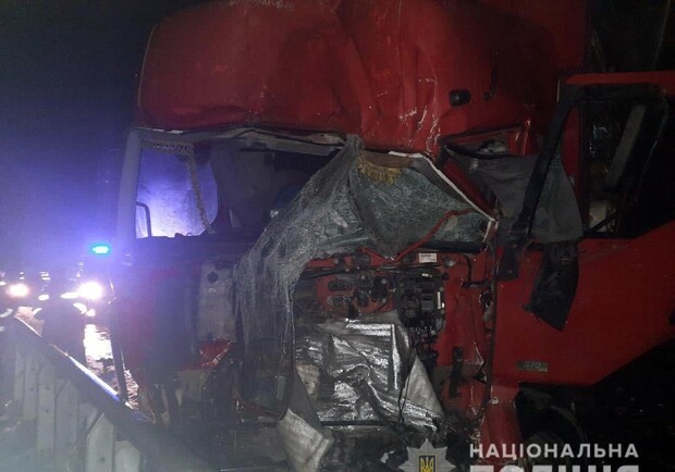 На Полтавщине в ДТП погибли два водителя грузовиков. Фото:https://pl.npu.gov.ua/