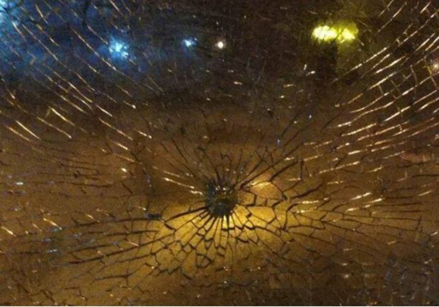 В Кременчуге расстреляли маршрутку с пассажирами. Фото: https://t.me/h_kremenchug
