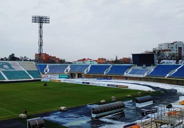 Стадион "Ворскла" признали одним из лучших в Украине. Фото: https://t.me/v_plt