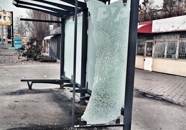 В Полтаве разбили новую остановку. Фото: t.me/pvp_0532