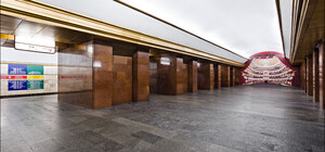 Одухотворили: в киевском метро открыли выставку поэтических постеров