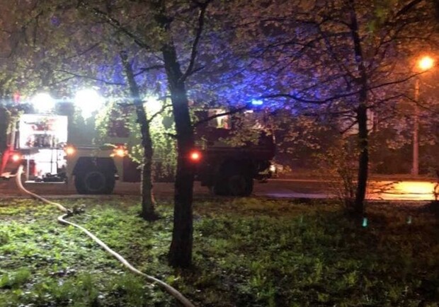 В Полтаве тушили два пожара. Фото: https://t.me/v_plt