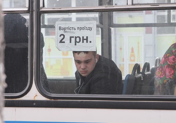Что происходит в автобусах Полтавы. Фото: zmist.pl.ua