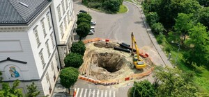 Схема об'їзду: у центрі Львова ліквідовують провалля