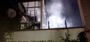 Все в дыму: в доме престарелых произошел пожар (фото)