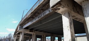 Теперь точно: на Ивановском мосту установили ограничитель проезда для фур 