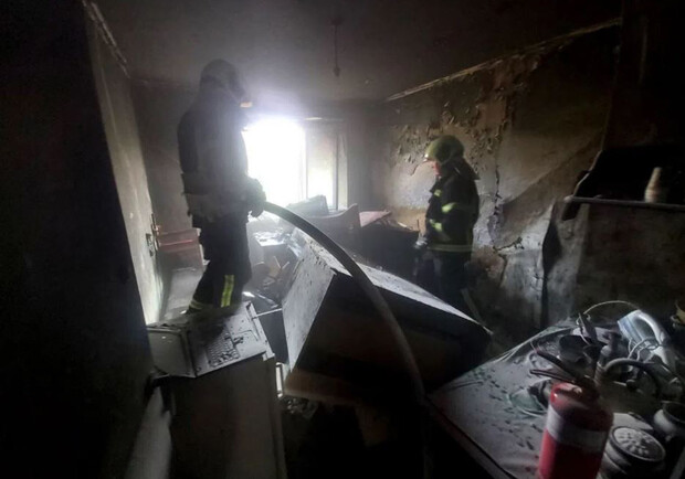 Появились подробности пожара в общежитии Политехники. Фото:ГСЧС Украины в Полтавской области