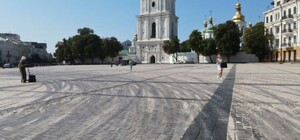 Дрифт на Софийской площади: полицейские установили предварительную сумму ущерба