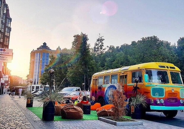 В Полтаве угнали радужный автобус. Фото: https://www.instagram.com/alice_h00kah/