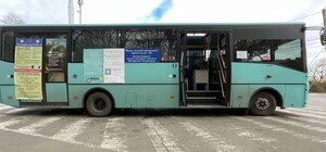 По Трассе здоровья в Одессе начал ездить вакцинобус