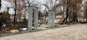 В Запорожье готовят к открытию новый сквер