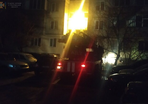 В Полтаве на пожаре погиб мужчина 