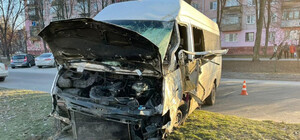 Подробности ДТП с маршруткой в Запорожье на Космосе