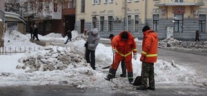 Снегопад в Полтаве: какая ситуация на дорогах города