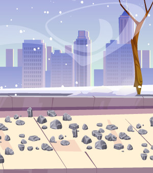 Посыпать улицы зимой гранитной крошкой: что стоит взять в пример Киеву у Европы 