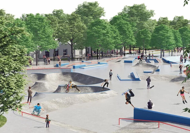 На Полтавщине в 2022 году построят два урбан-парка 