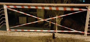 В Одессе украли секции Ивановского моста