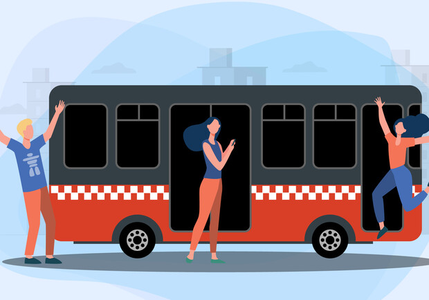 В транспорте Полтавы снова работает бесконтактная оплата проезда 