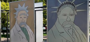 В центре Запорожья проходит скандально известная выставка о Тарасе Шевченко