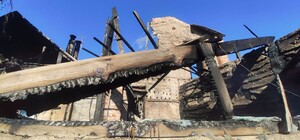 В Харькове из-за российского обстрела сгорел дом отца Героя Небесной Сотни