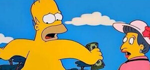 В Кривом Роге голый мужчина разгуливал под окнами роддома (видео)