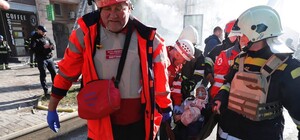 Збільшилась кількість жертв внаслідок вчорашнього удару по будинку в центрі Києва