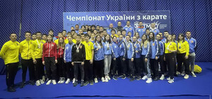 Сборная Одесской области по карате стала лучшей на чемпионате Украины