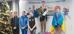 Одесская фигуристка завоевала бронзу в Румынии