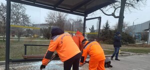 С начала года вандалы повредили 17 остановок в Одессе