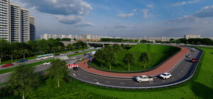 На Оболони в этом году планируют начать строительство двухуровневой развязки