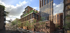 Как в Днепре продвигается строительство масштабного комплекса на улице Шевченко