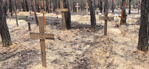 Найбільші масові поховання було знайдено у Київській та Харківській областях