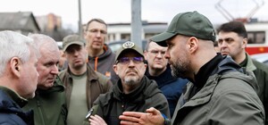 Визит двух министров: зачем приезжали в Харькове Алексей Резников и Арвидас Анушаускас