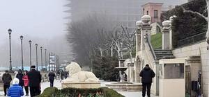 Апрельский туман в Одессе: смотри, как это красиво