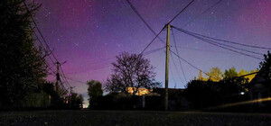 В Одесі спостерігали північне сяйво