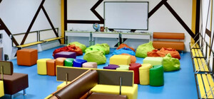 Под Киевом старый школьный подвал преобразили в комфортное укрытие