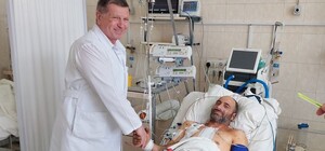 В Днепре спасли бойца, у которого в сердце застрял осколок