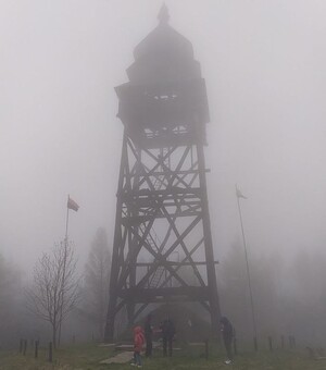 Найвища дерев'яна вежа України у Карпатах: місце, яке слід відвідати кожному — відео